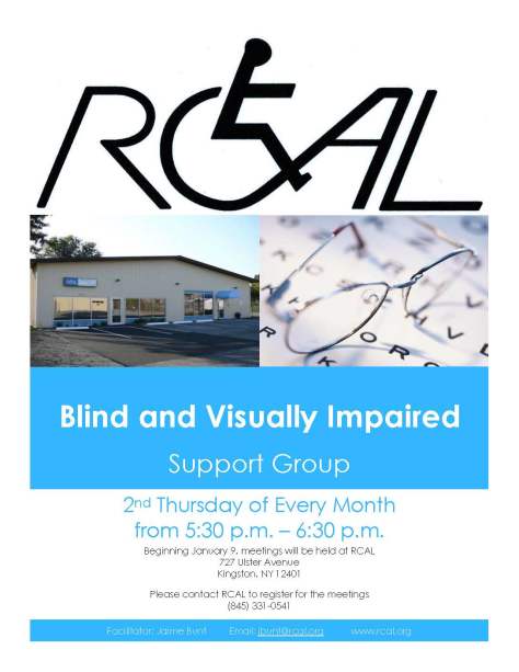 Visually Impaired Flyer Image